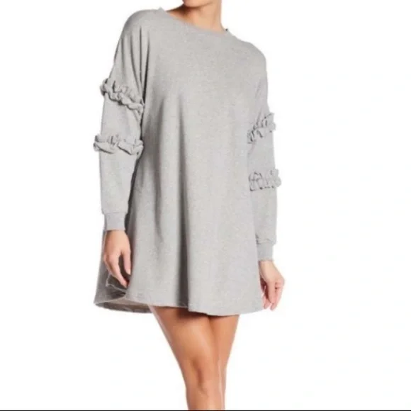 formal long sleeve mini dress Lucy Black Long Sleeve Mini Dress - US 18